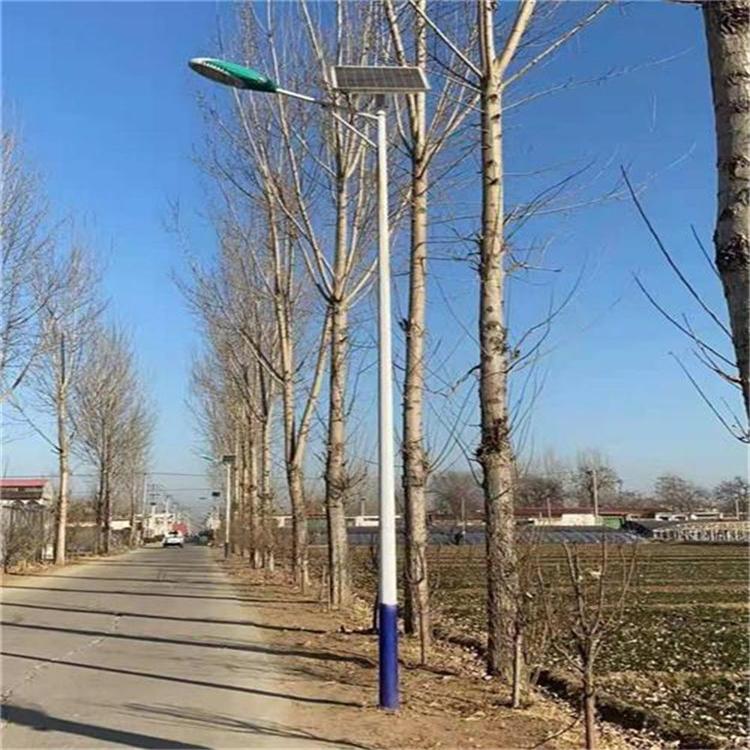 承德道路灯6米单臂太阳能路灯路灯基础