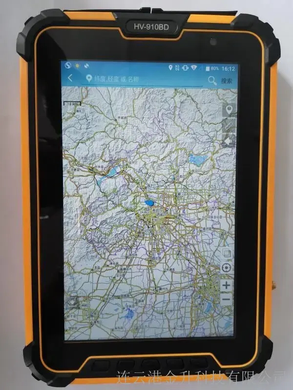 新郑市工业平板北斗GPS数据采集终端HV-910BD