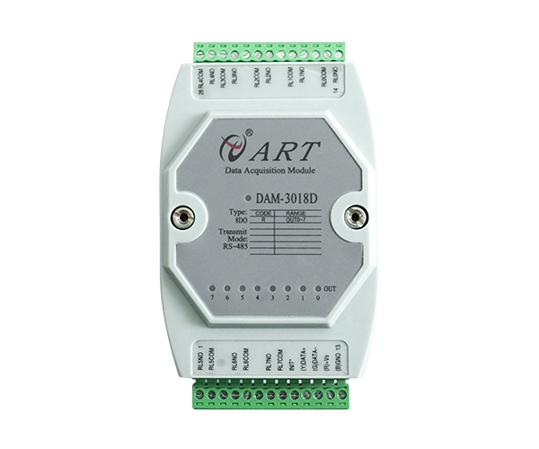阿尔泰科技DAM-3018D继电器输出模块ModbusRTU 协议