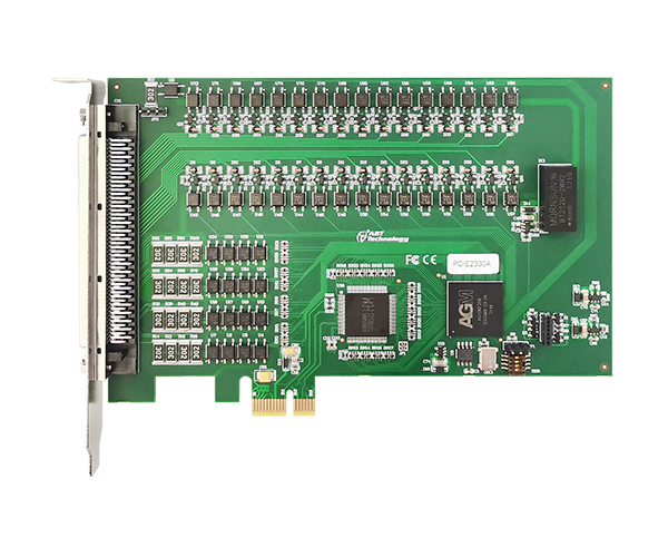 阿尔泰科技64路数字量输入输出卡PCIe2330A开关量卡