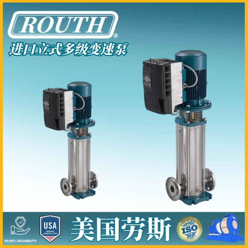 进口立式多级变速泵 液下 装载机 vmp 矿用耐磨 立体 塑料 美国劳斯ROUTH