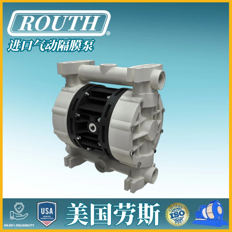 进口气动隔膜泵 塑料电动 衬氟 矿用 柱塞 aro 工程 空气 美国劳斯ROUTH