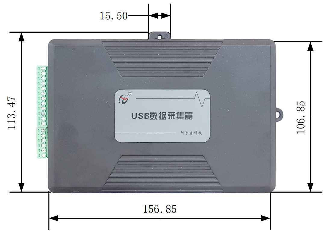 USB3202N 高精度AD采集卡16位8路AD带DIO采集卡