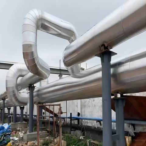 蒸汽管道保温施工队 机房设备铁皮保温工程
