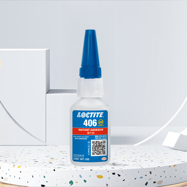 乐泰loctite406瞬干胶 塑料金属橡胶和弹性材料快干胶 液体胶水