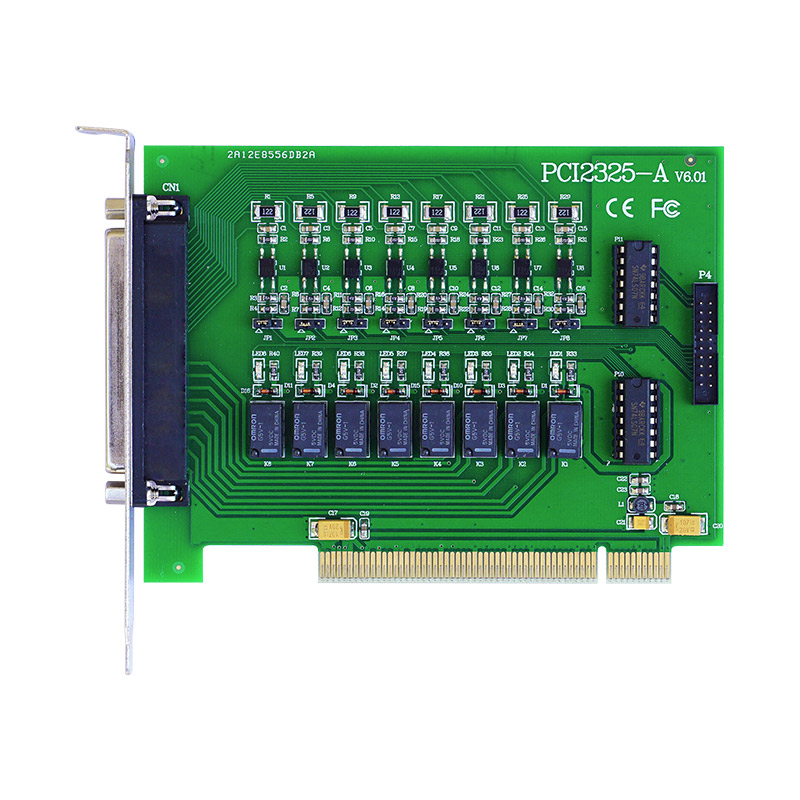 8路继电器输出与隔离输入卡高速公路车道控制PCI2325