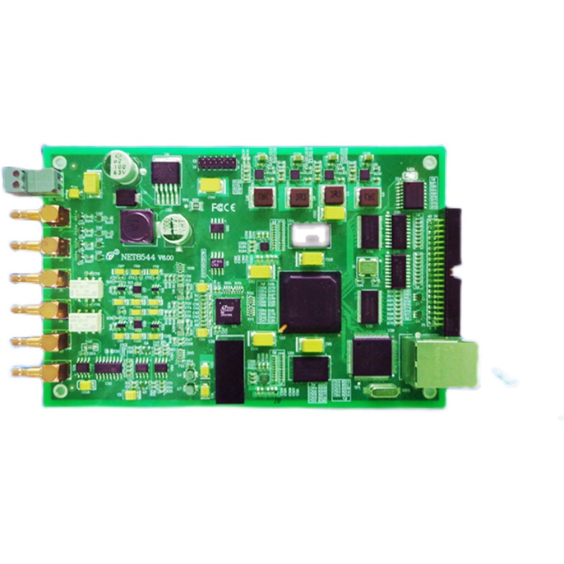 NET8544网口高速AD同步采集卡40M14位2路同步模拟量输入带DIO功能