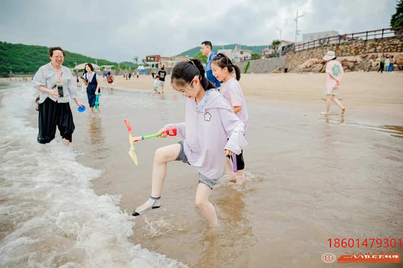苏州中小学生小渔夫暑期夏令营户外沙滩赶海体验营