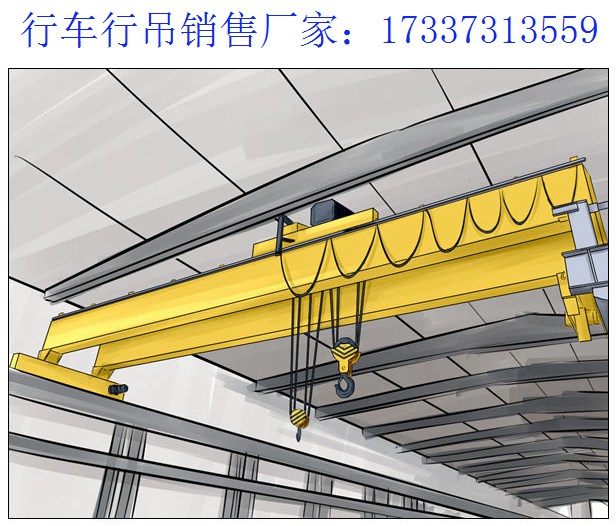 15吨桥式起重机使用时 四川乐山行车行吊厂家