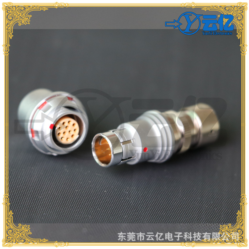 航空插头TLN1031F312CLAC52Z推拉自锁连接器