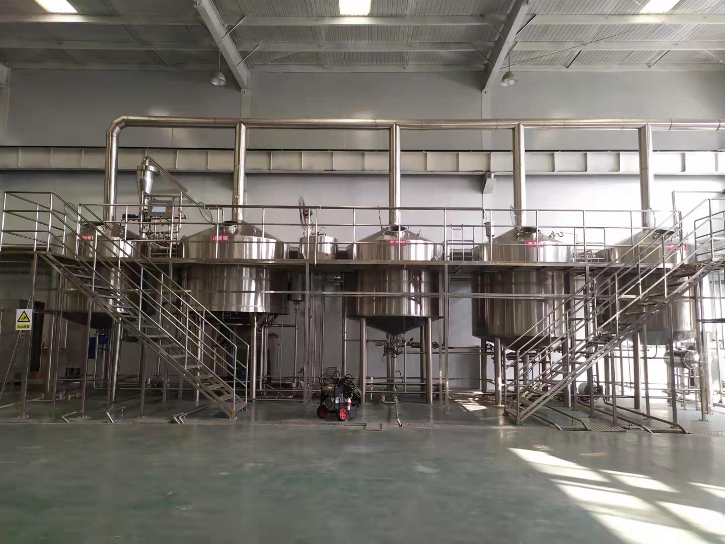 贵阳精酿啤酒厂大型自动化精酿啤酒设备