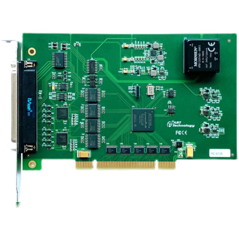 阿尔泰科技隔离采集卡PCI5725  电压电流输出带DIO卡