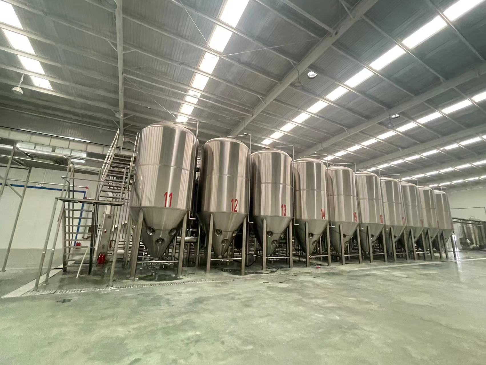 6000升自动化精酿啤酒设备啤酒厂设备