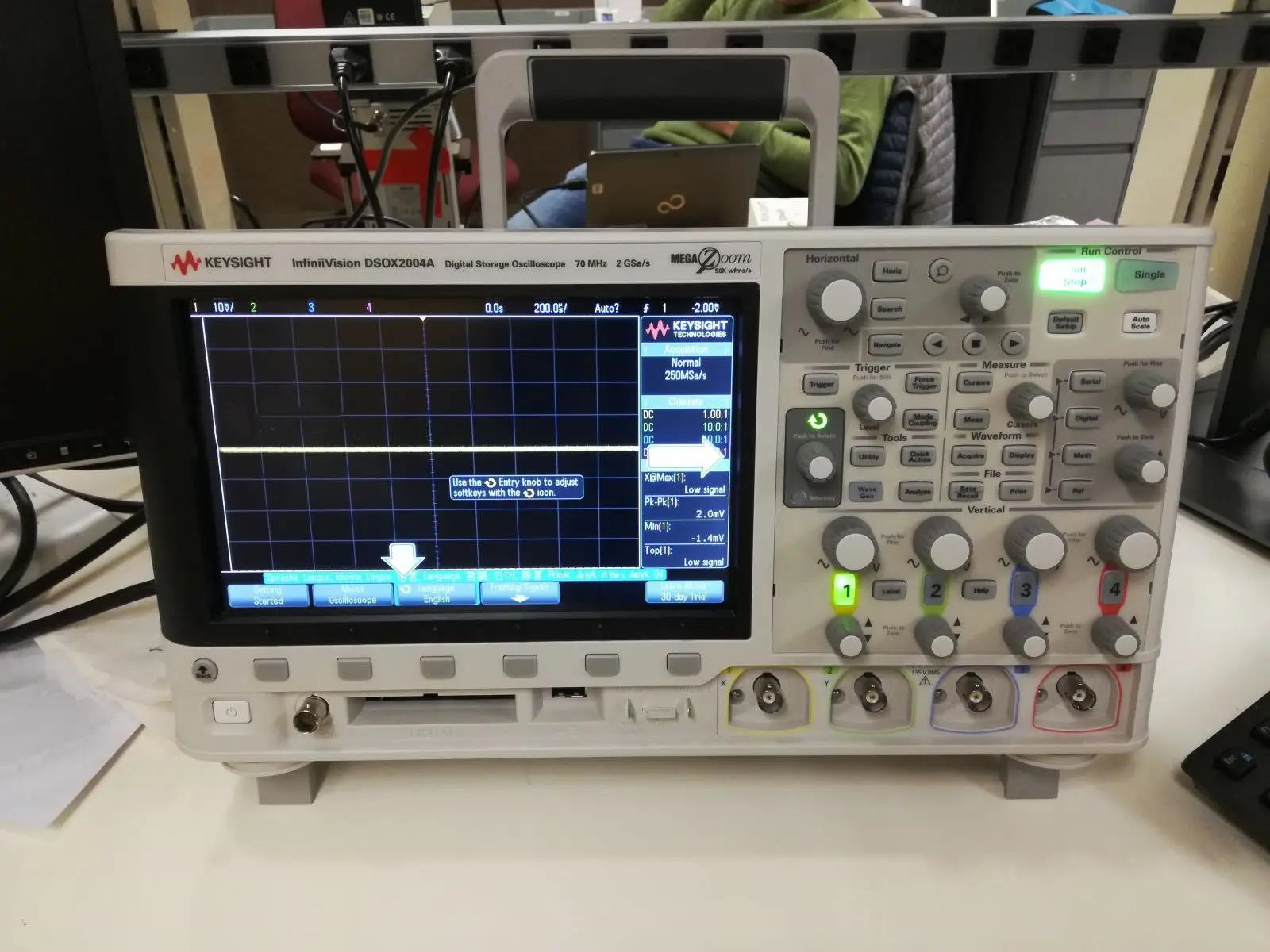 是德科技keysight DSOX2004A示波器