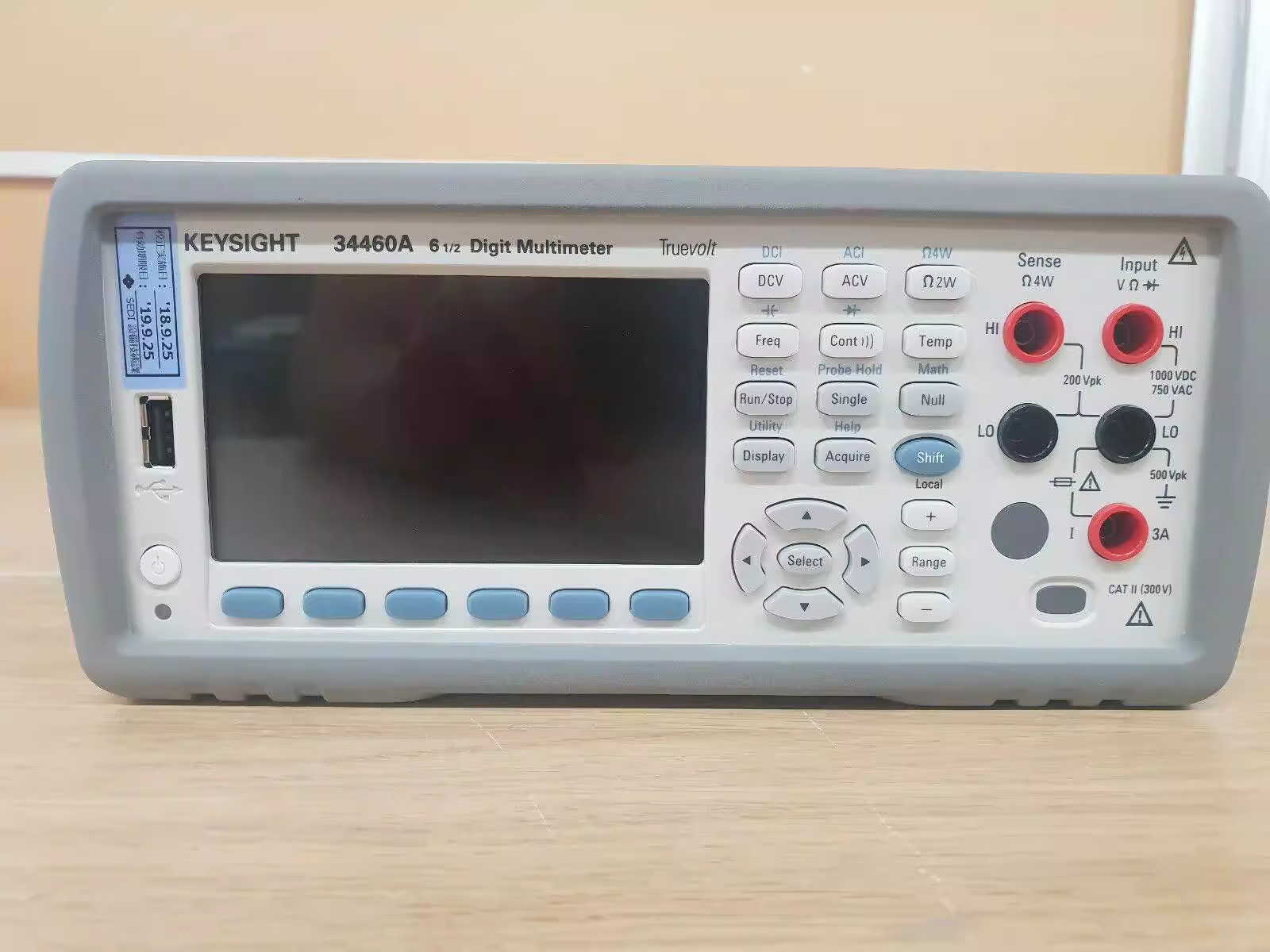 是德科技keysight 34460A六位半数字万用表