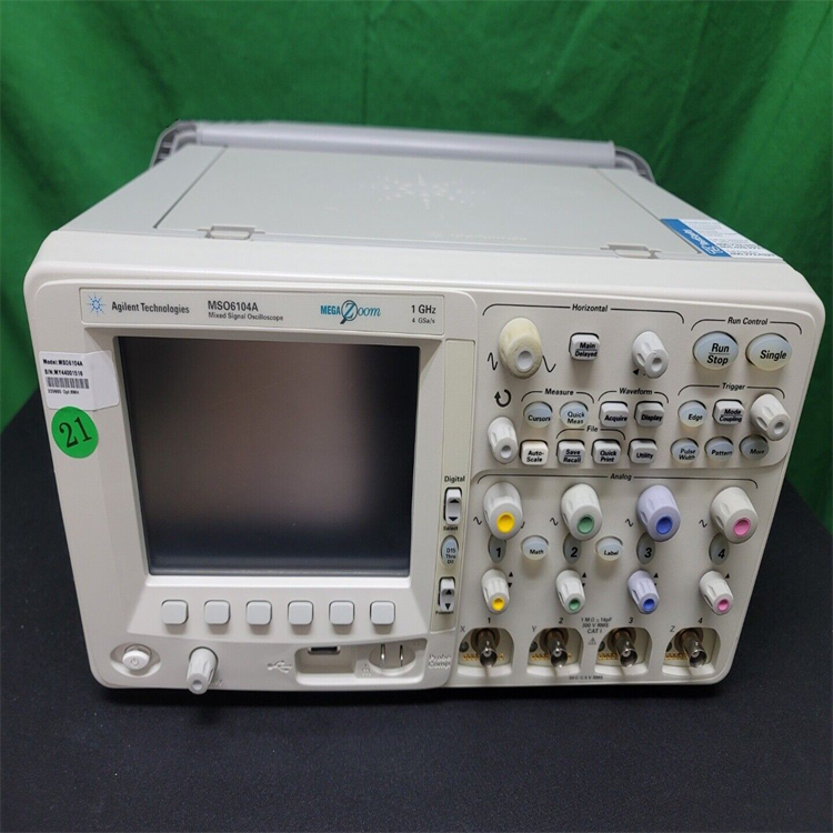 安捷伦Agilent MSO6104A混合信号示波器1GHz