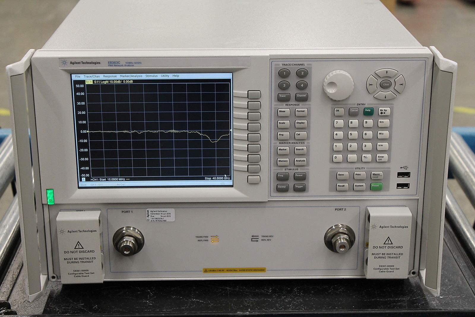 安捷伦Agilent E8363C网络分析仪40GHz