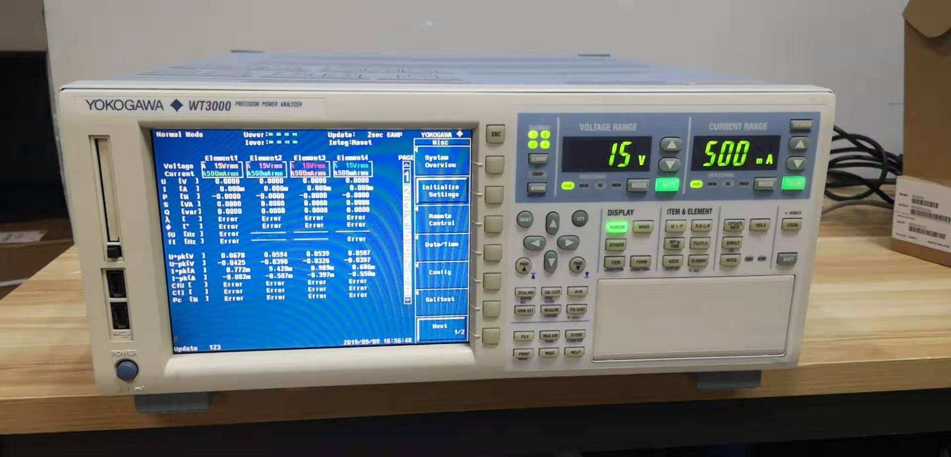 横河yokogawa WT3000功率分析仪