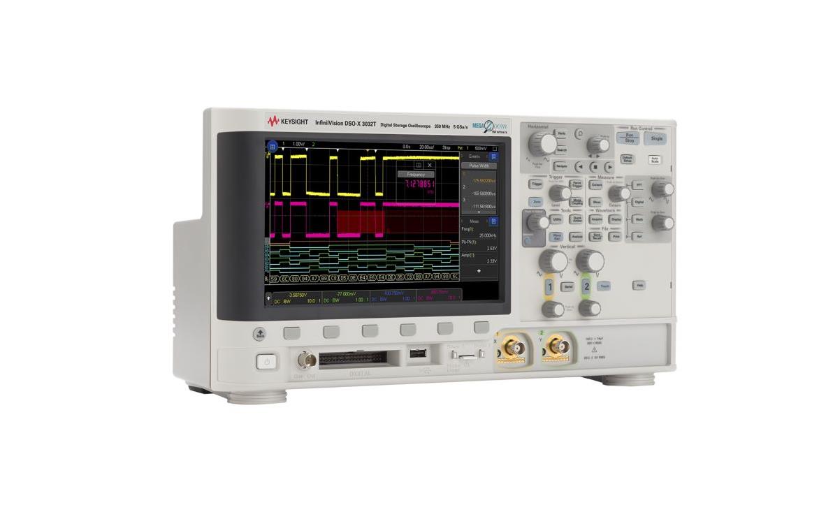 是德科技keysight DSOX3032T混合信号示波器350MHz