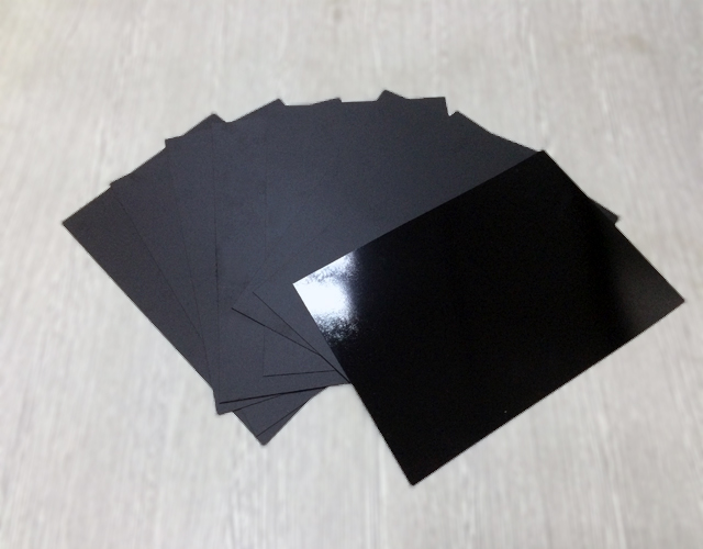阻燃黑色磨砂聚碳酸酯PC麦拉片