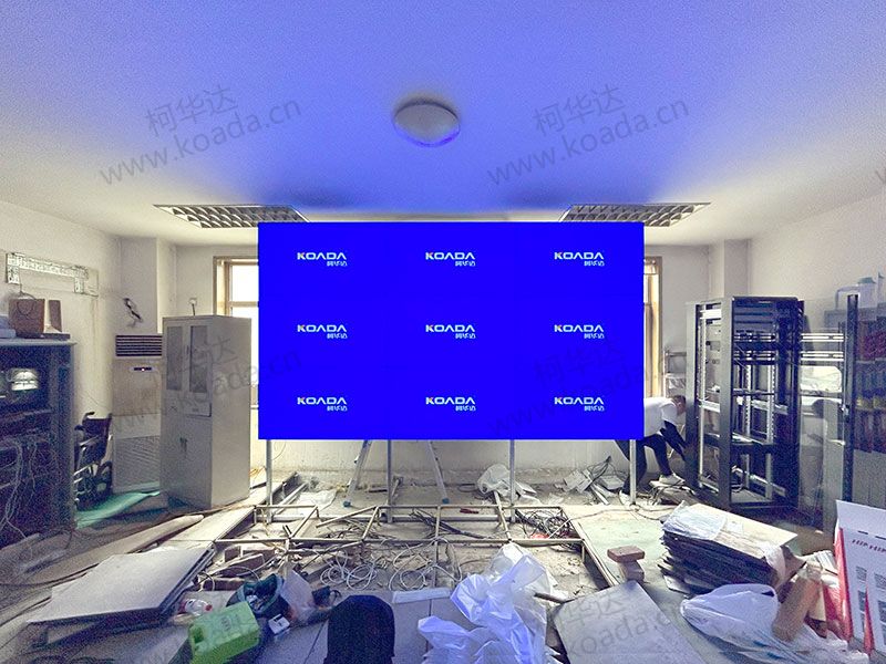 山东东营 46/55/65寸液晶拼接屏LCD显示器电视墙监控会议超窄边显示屏