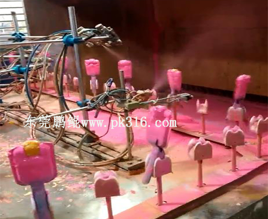 玩具自动喷漆设备 自动喷漆设备流水线 塑胶大型自动喷漆设备