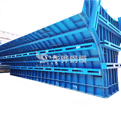吉安景观桥墩柱模版  华骅钢模原厂设计可供给