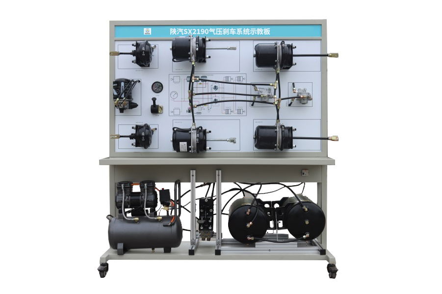 HK-SQJB陕汽SX2190气压刹车系统示教板