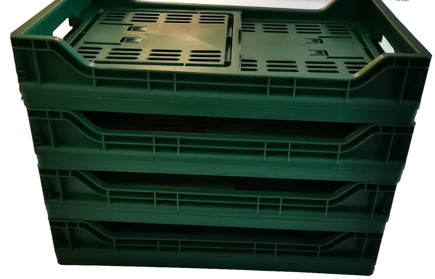 折叠周转围板箱在物流仓储应用中的作用亚美三兄