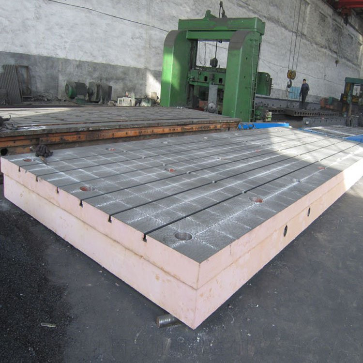 国晟出售铸铁T型槽平台划线研磨平板规格多样