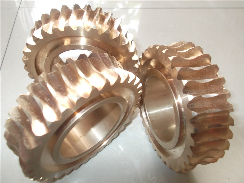 厂家定制各种规格铝青铜铜蜗轮