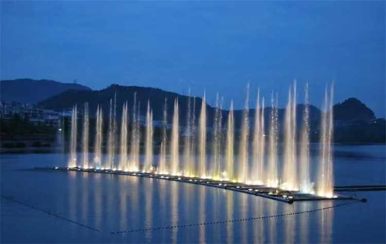 杭州音乐喷泉大型灯光水舞秀全套设备定制三喜