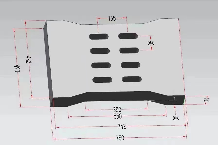 边沟盖板模具沟盖板模具结构尺寸