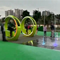 新郑市自行车喷泉设计公司型号齐全山东三喜
