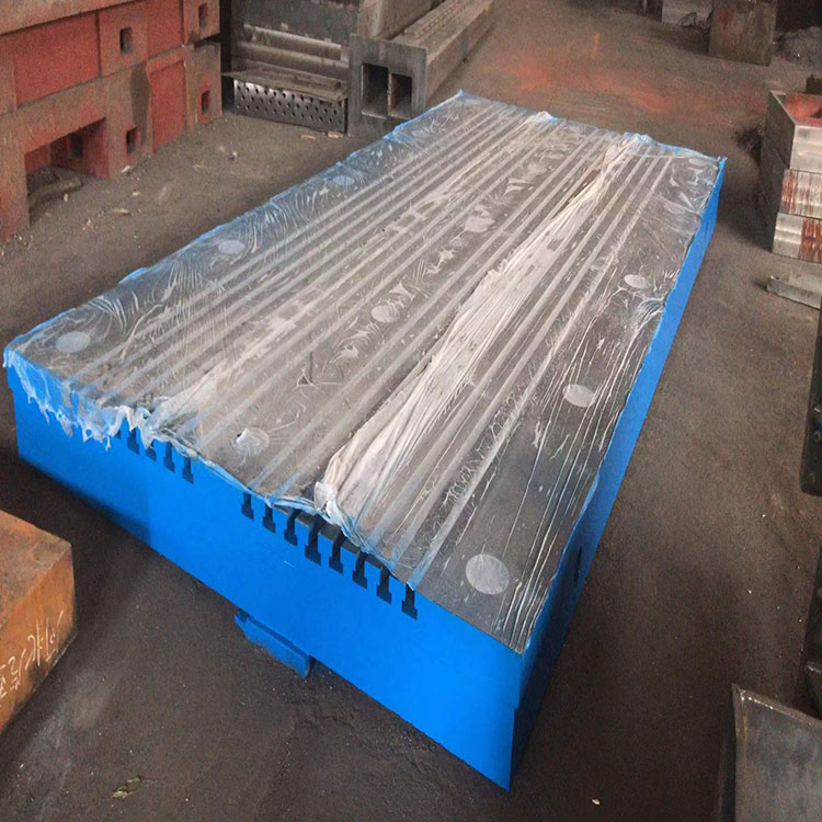 国晟定制铸铁研磨平板测量装配平台做工精细