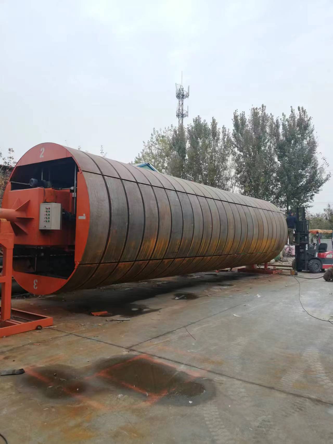 液压开合模具