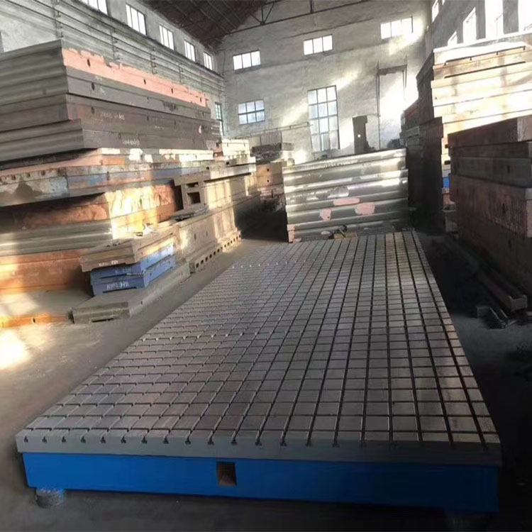 国晟供应铸铁划线平板T型槽工作台规格多样