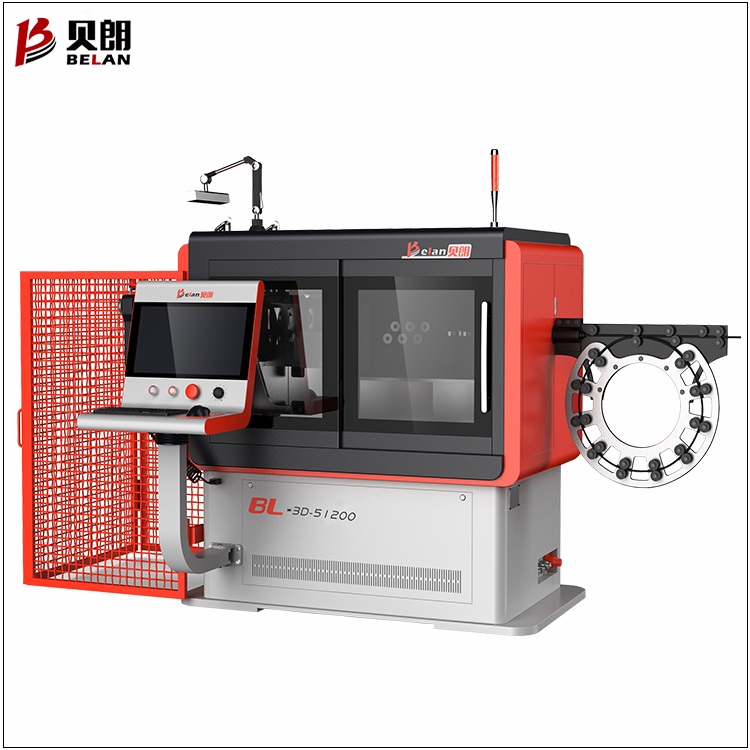 東莞市貝朗機械廠家電腦控制線材折彎機bl-3d-51200