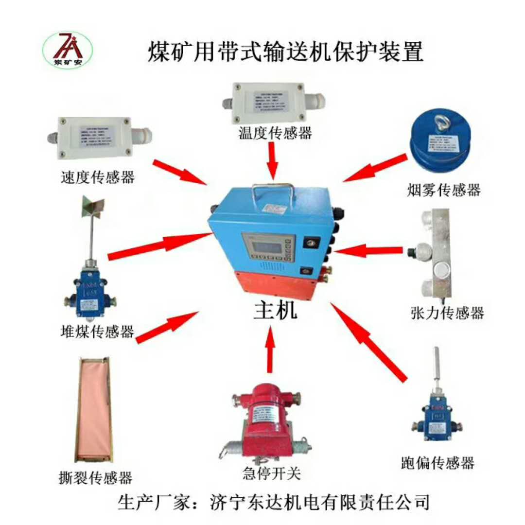 皮帶機綜合保護裝置參數智能六保八保價格